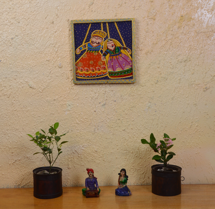Rajasthani Nritya Jodi Wall Art