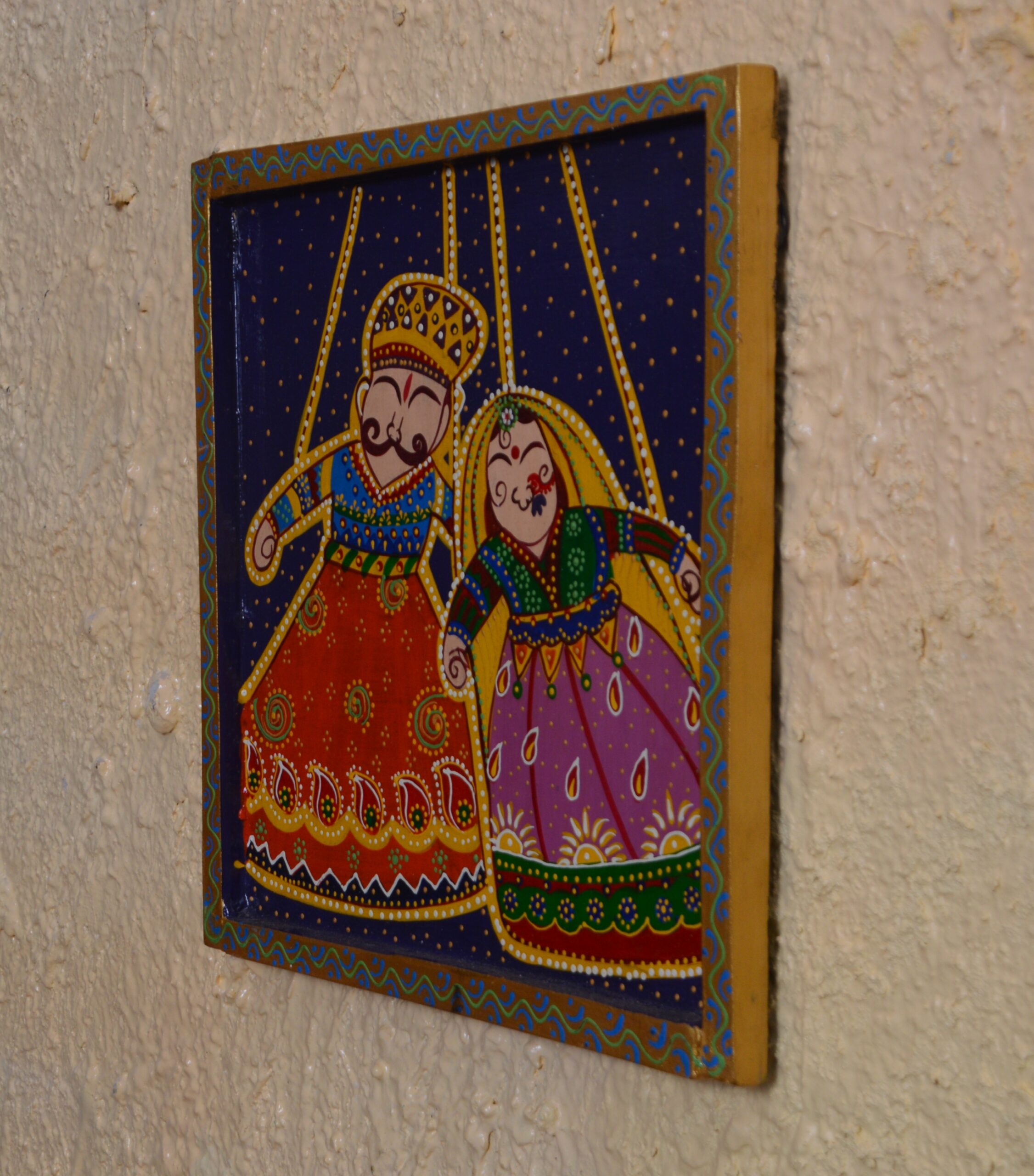 Rajasthani Nritya Jodi Wall Art - Image 2